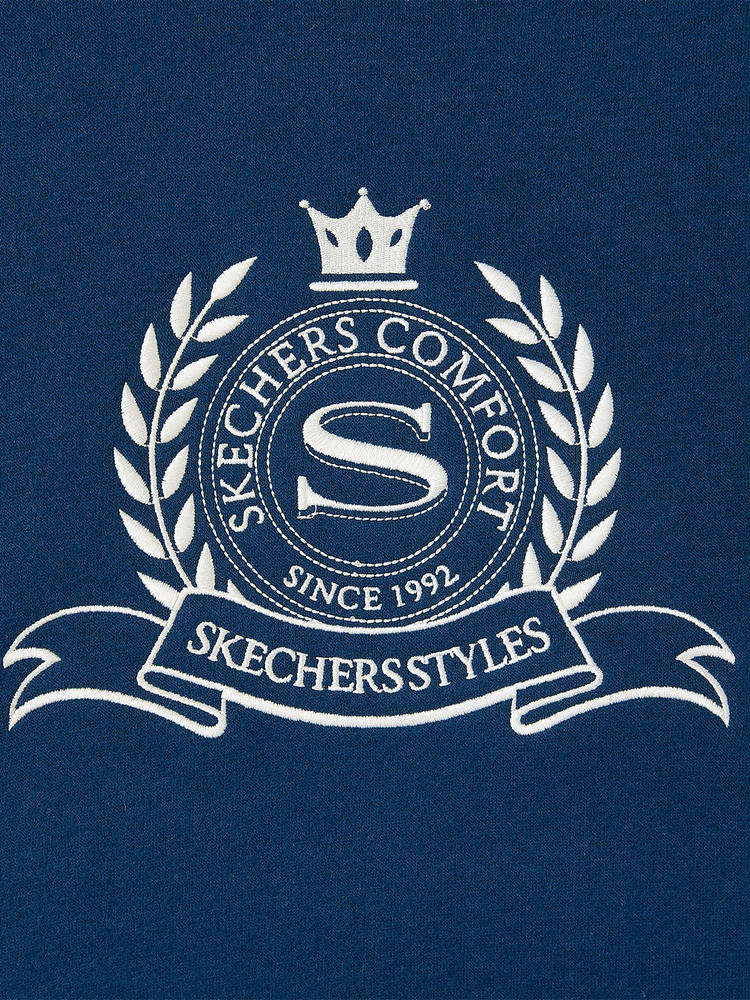 Skechers Fashion Series Unisex Sweatshirt Casual Crew Neck Knitted Jumper Autumn L425U029-04PT