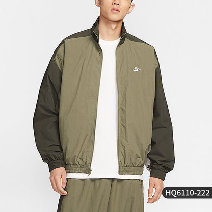Nike Official Genuine 2025 Summer Men's Sports Panelled Woven Jacket HQ6110-057