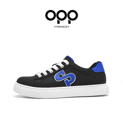 OPP men's shoes spring 2026 new light luxury versatile low-top white shoes casual sports lightweight leather shoes for men