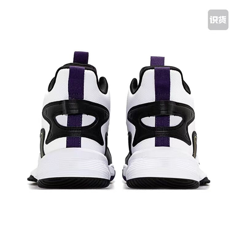 Banzheng Sports Xtep men's autumn anti-slip wear-resistant leather student sports high-top shock absorption combat men's shoes basketball shoes