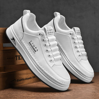 2026 Spring New Men's White Shoes, Men's Breathable Casual Sneakers, Versatile Sports Trendy New Men's Shoes