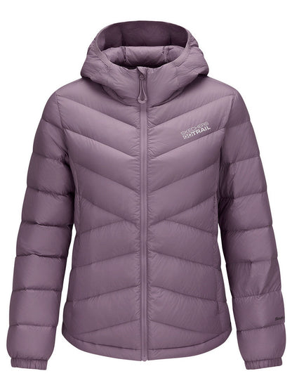 Skechers Fall/Winter 2025 Women's Down Jacket Comfortable, Warm and Cold-Repellent Jacket P425W185-03U6