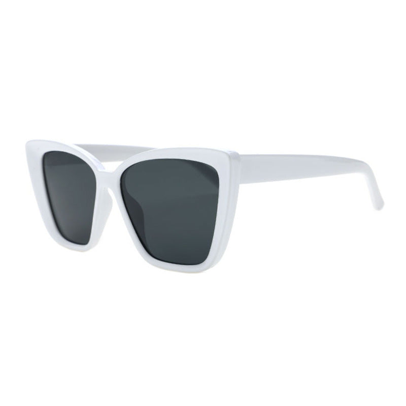 Cat's eye sunglasses foreign trade wholesale full frame black glasses men's and women's sunglasses high-end sunglasses UV protection