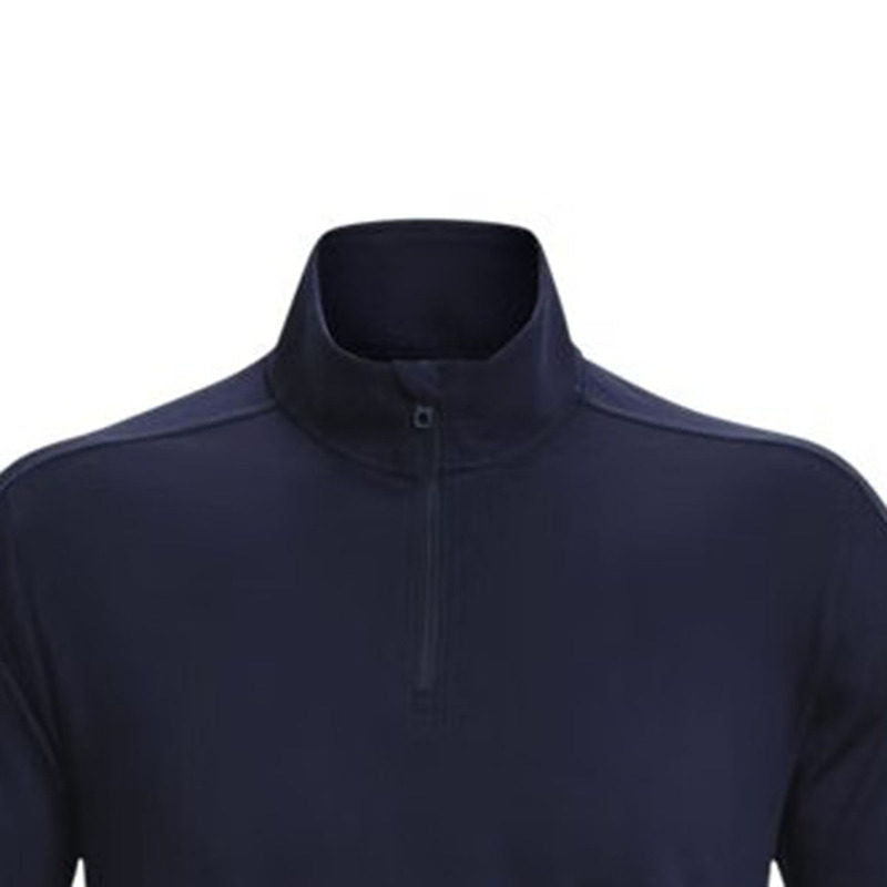 UA Under Armour Meridian Men's 25 New Zipper Fashion Training Sports Long Sleeve T-Shirt 1379673-410