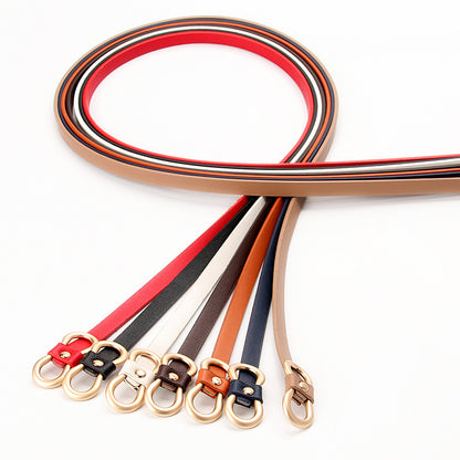 PU thin belt, women's European and American fashion, versatile, simple, trendy decoration, denim dress, full of personality, women's belt