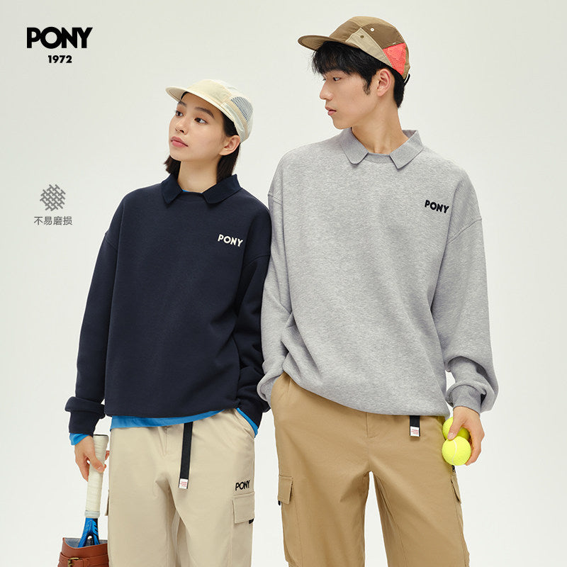 PONY1972 Fall/Winter New Lightweight and Comfortable Athleisure Long Sleeve POLO 243U2CP50