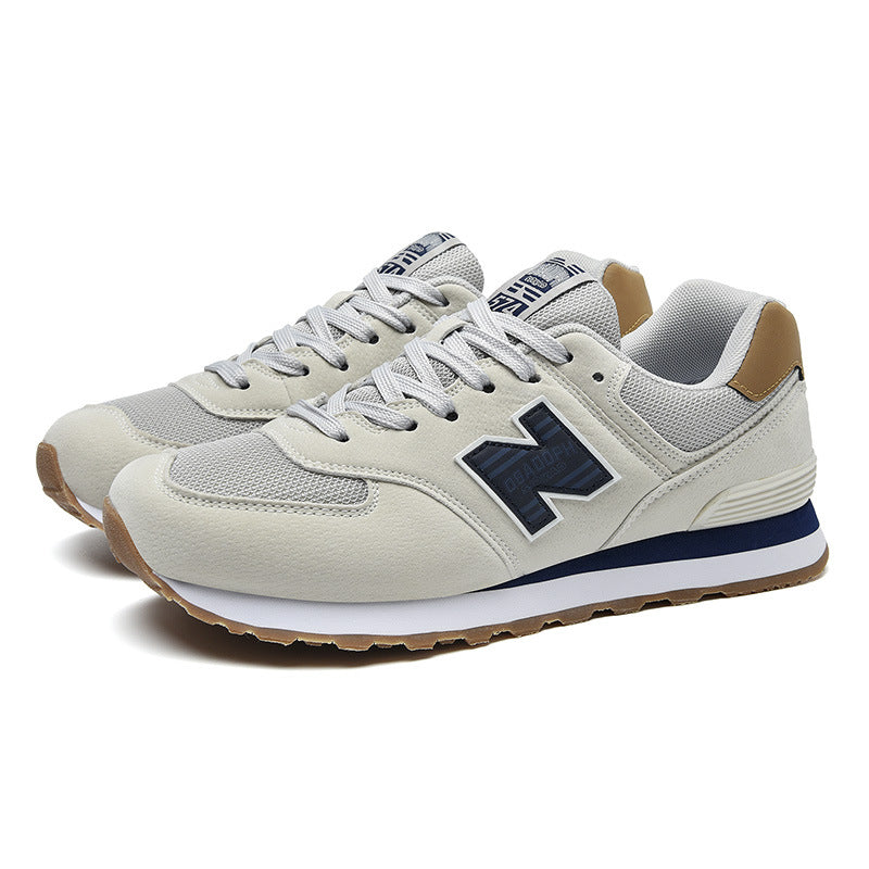 Sapatos de corrida personalizados de fábrica clássico N-word 574 primavera e outono New Balance cool running couple tênis versáteis tênis de corrida homens