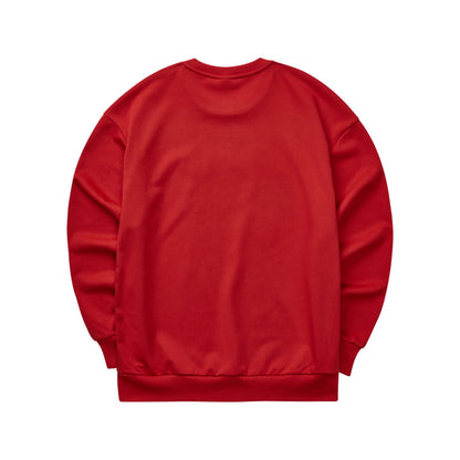 Skechers Sweatshirt Men's New Year of the Dragon Red Athleisure Knitted Pullover L124M013 03LC