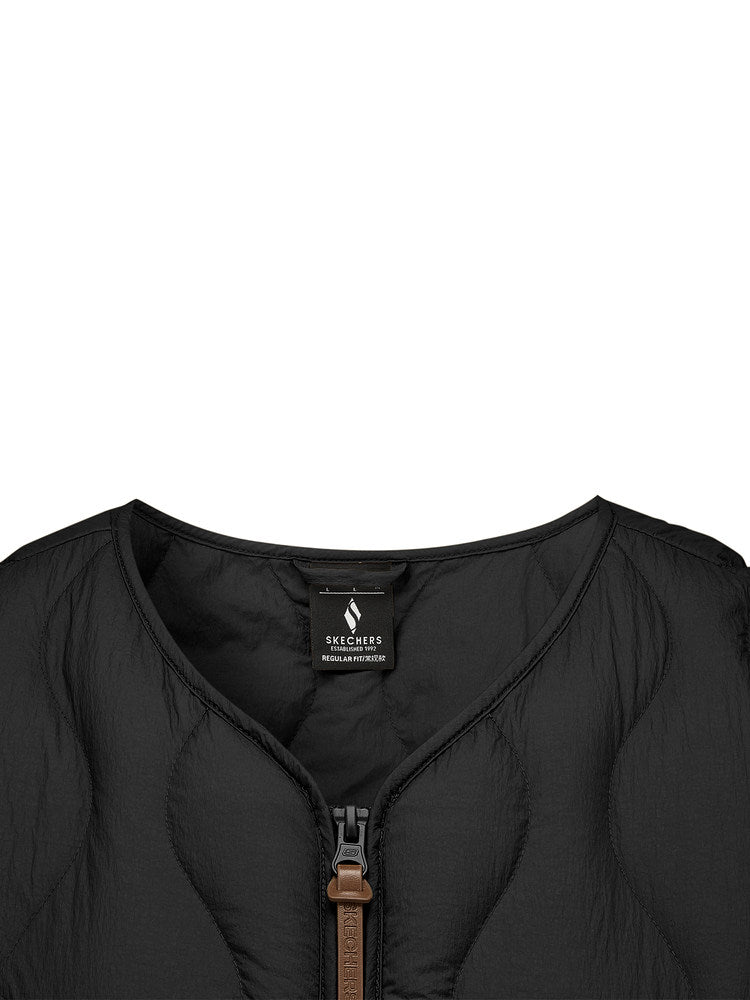 Colete desportivo Skechers 25 Winter Unicentric, versátil, à prova de vento e quente, com enchimento de plumas, modelo L425U007 0018