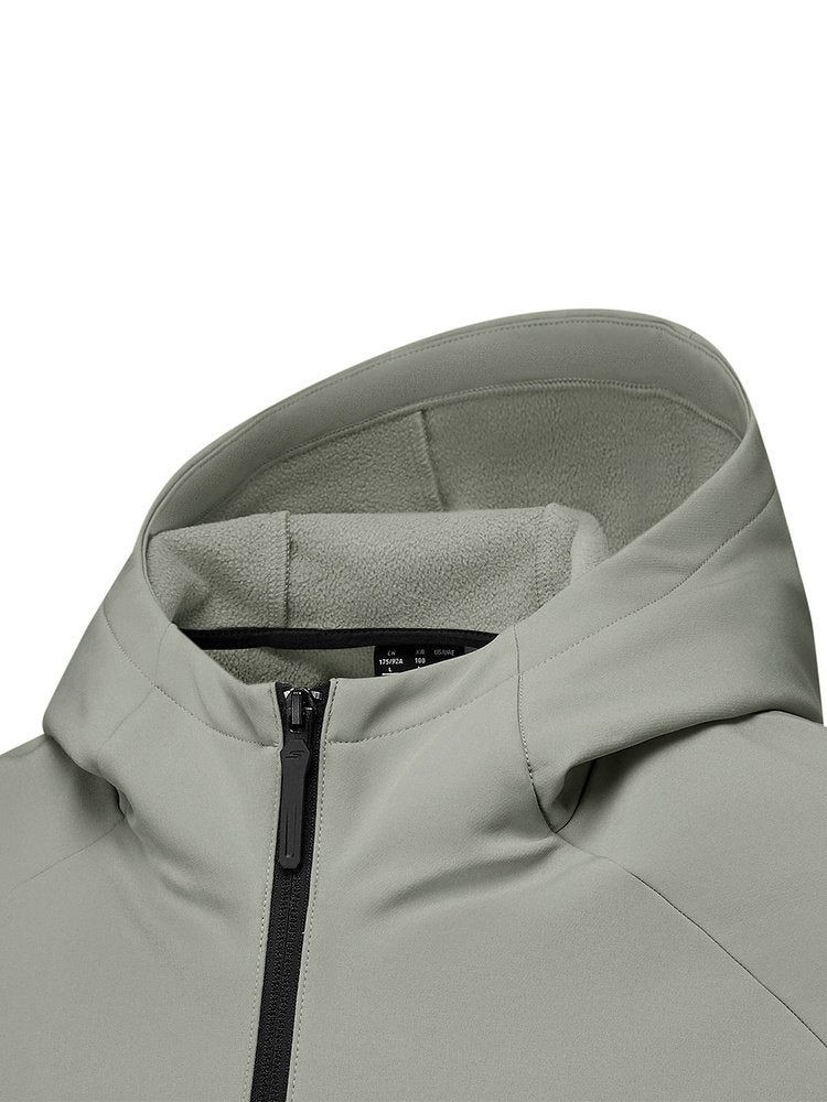 Casaco desportivo com fecho Skechers Twilight Rain 3.0, modelo outono 2025, versátil e confortável (P425M075-01DR)