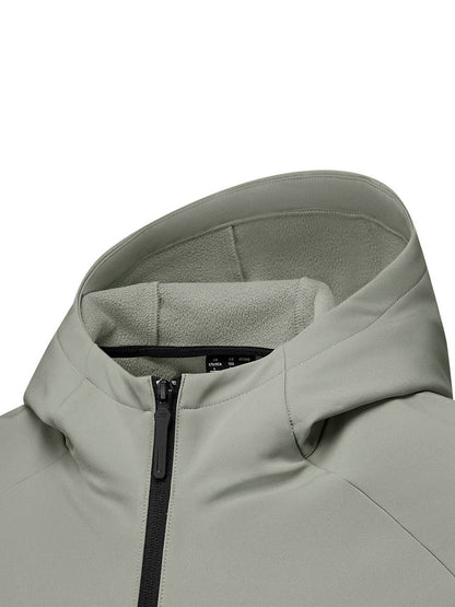 Casaco desportivo com fecho Skechers Twilight Rain 3.0, modelo outono 2025, versátil e confortável (P425M075-01DR)