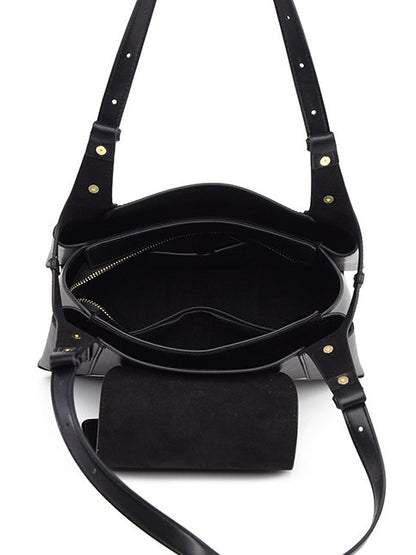 Single shoulder bag 2026 new fashionable women's bag, high-end large capacity, commuter bag, casual minimalist tote bag for women, cross-border bag