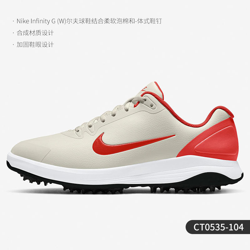 Nike Comfort Breathable Cushioning Professional Golf Sneakers CT0535 for men and women