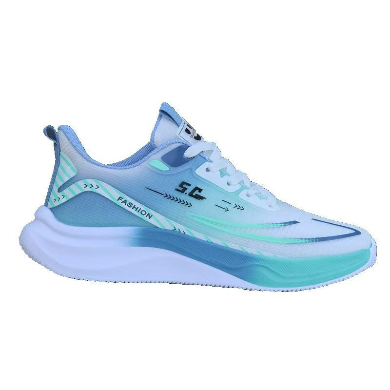 2025 New Sneakers Korean Breathable Student Shoes Lightweight Running Shoes Spring and Summer Casual Shoes Men's Cross-border Wholesale