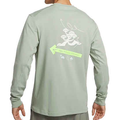 T-shirt Nike Primary Dri-FIT para homem de manga comprida, gola redonda e respirável HQ4736-370-010