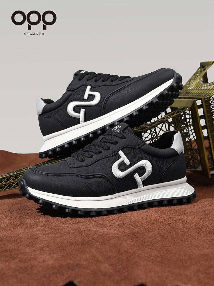 OPP Daddy Shoes Men's Spring 2026 New Outdoor Sports Tourism Casual Shoes Handsome Ruffian High-End Forrest Gump Trendy Shoes