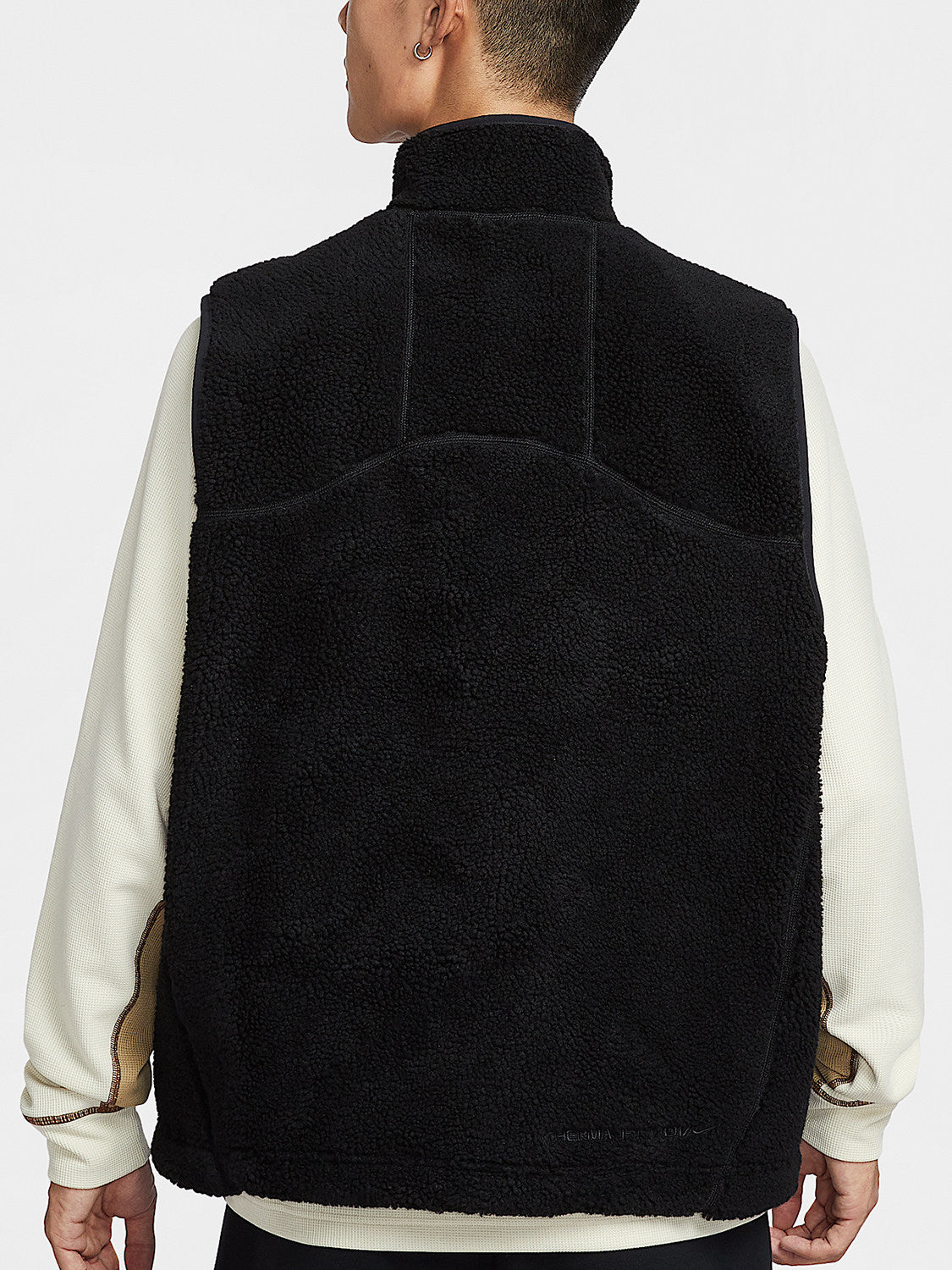 Nike Official Genuine 2025 Men's Stand Collar Durable Sports Cotton Vest HV1113-010