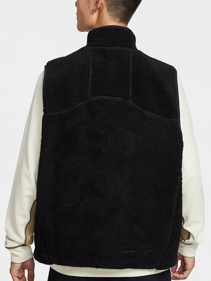 Nike Official Genuine 2025 Men's Stand Collar Durable Sports Cotton Vest HV1113-010