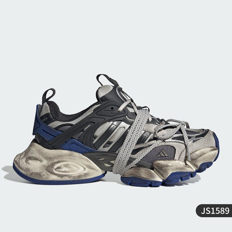 Adidas official authentic new men's and women's light mecha wearable platform running shoes JS1589