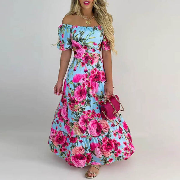 2025 summer new European and American cross-border fashion temperament, elegant commuting, dignified commuting, casual and versatile two-piece set 661