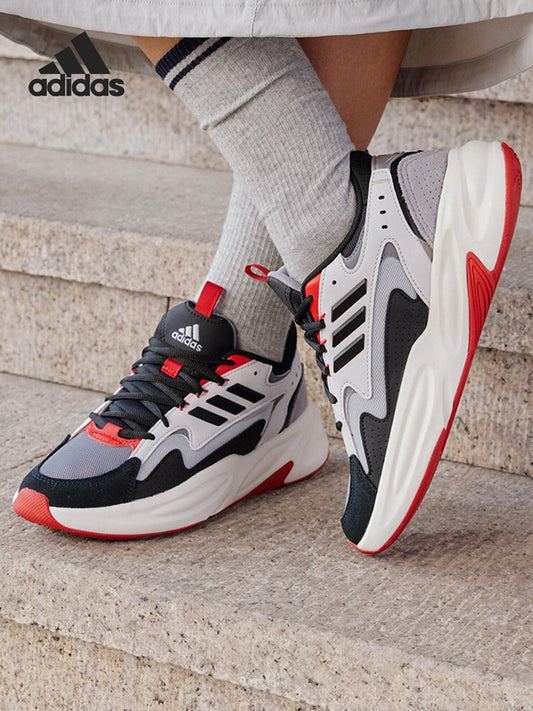 Adidas official genuine OZWAVE men's and women's platform sports casual dad shoes JR3199