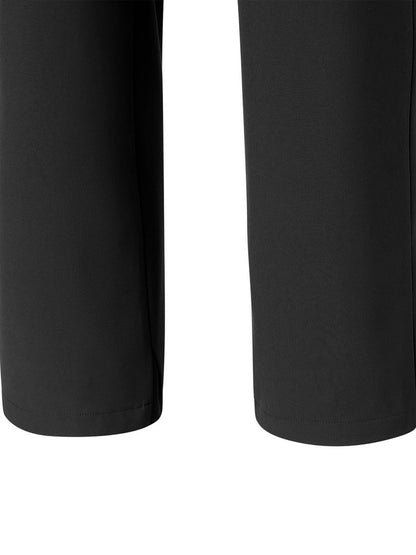 Skechers fleece flash pants trousers 2025 fall/winter men's and women's pants water-repellent sweatpants P325W146-0018