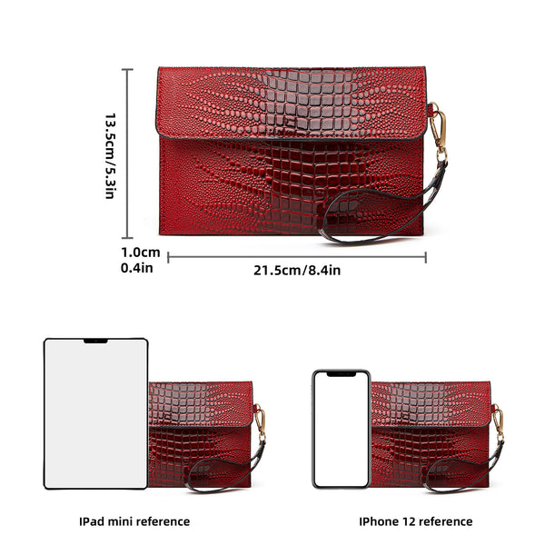 Cross-border wholesale small bag women's bag 2023 new fashion stone pattern simple women's clutch wholesale - view 2 | Ciaura