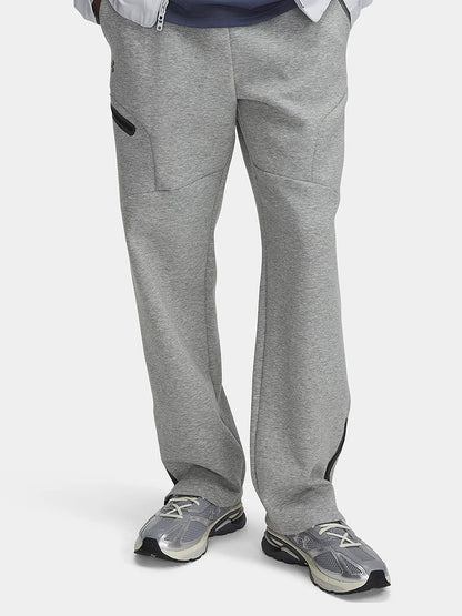 UA Under Armour Spring & Summer Men's Pants Casual Sport Loose Comfortable Straight Grey Knitted Pants 1387778-011