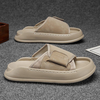 2026 Summer New Men's Beach Sandals Daily Casual Versatile Men's Sandals Outdoor Beach Men's Sandals