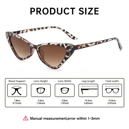 Vintage cat-eye sunglasses, European and American unique triangle small frame sunglasses, cross-border GM sunglasses for women, high-end style