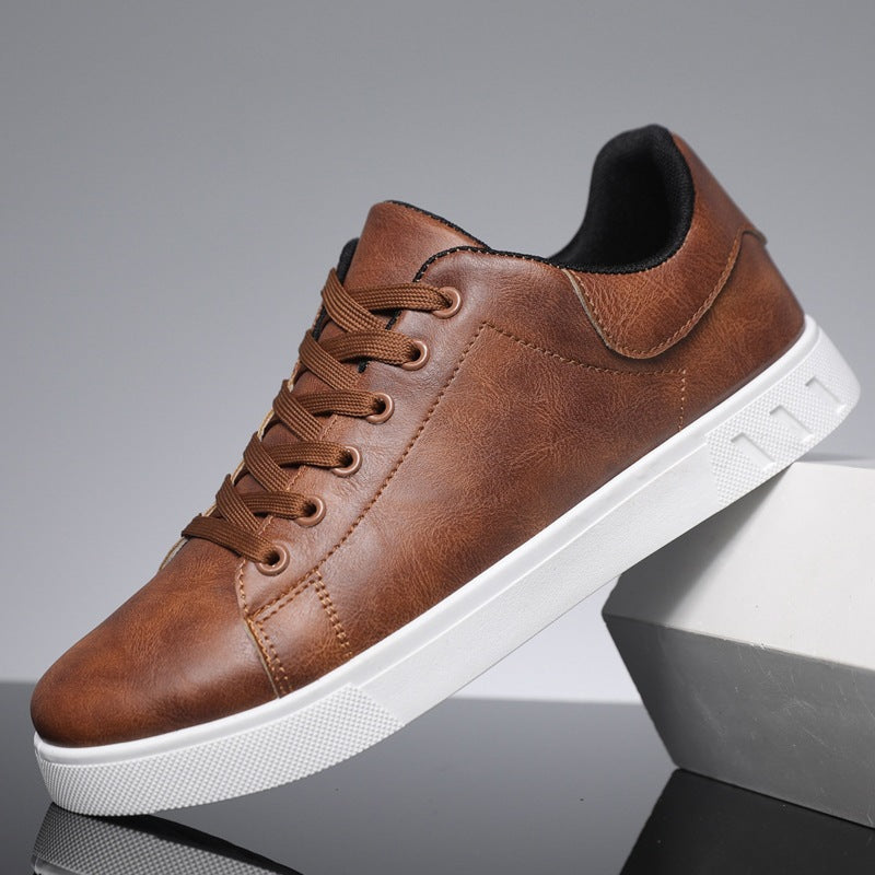 Cross-border 2026 Spring New White Sneakers, Korean Trendy White Board Shoes, Casual Sports Shoes, Fashionable Versatile Casual Shoes
