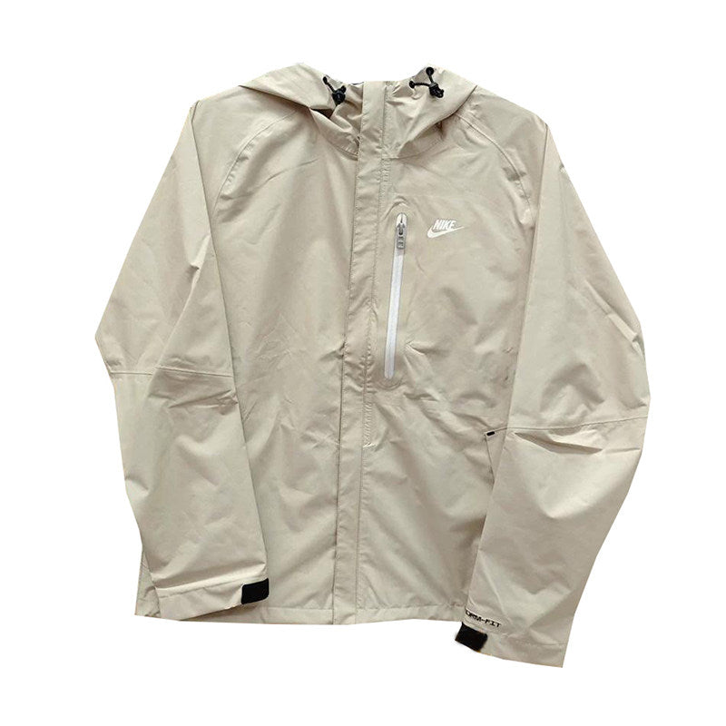NIKE Men's Hooded Woven Athleisure Loose Breathable Jacket Jacket DM5500-010-334