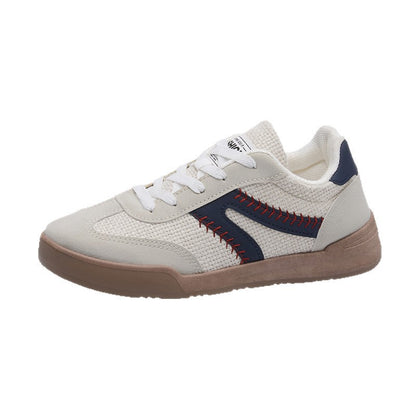 Cross-border shoes, men's shoes, summer breathable moral training shoes, men's and women's versatile casual shoes, vintage white shoes, sneakers