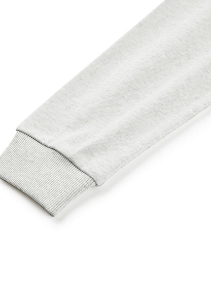 Sweatshirt de malha unissexo Skechers, modelo pullover, para inverno, folgada e confortável, manga comprida, modelo básico L324U059-0248