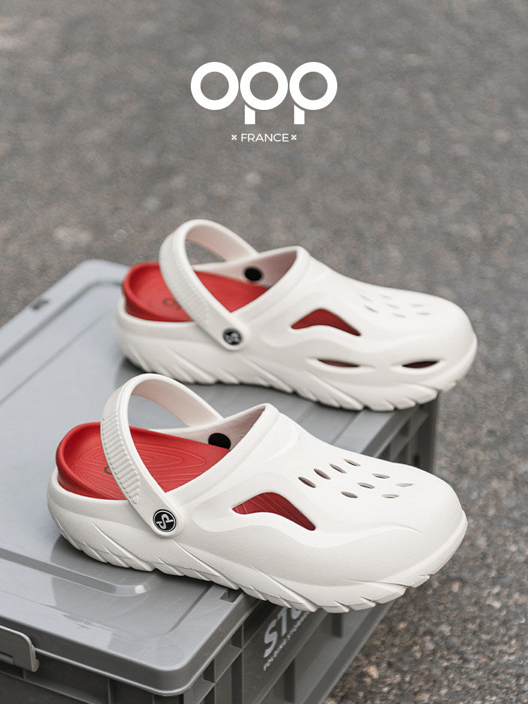 OPP hole shoes men's comfortable platform sandals men's summer 2026 new breathable beach sandals