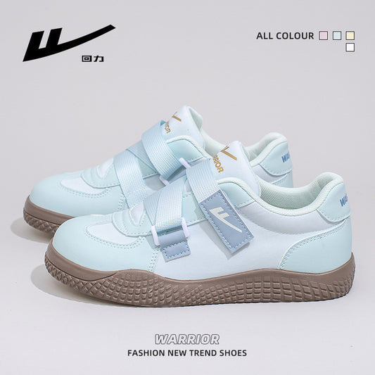 Velcro fashion German training shoes trend simple solid color student shoes casual and versatile spring and autumn new sneakers