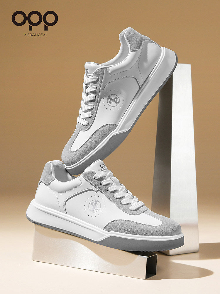 OPP men's shoes spring 2026 new lightweight low-top retro niche versatile casual sports leather training board shoes