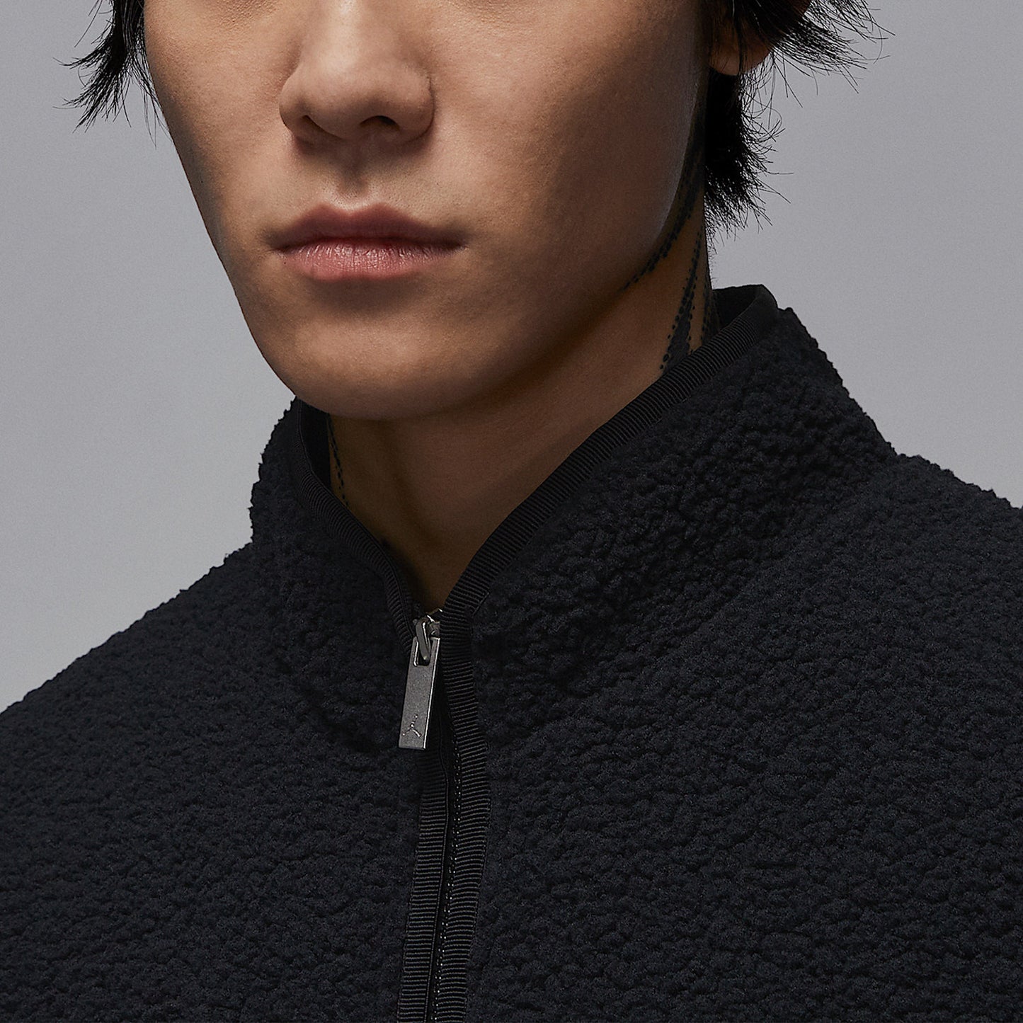 Nike Official Genuine JORDAN Men's Lamb Wool Warm Loose Jacket FV7449-010