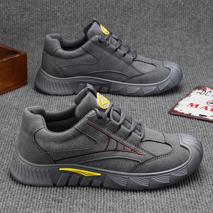 2026 Summer New Men's Labor Protection Shoes, Wear-Resistant Men's Daily Casual Shoes, Construction Site Work, Non-slip, Wear-Resistant Men's Shoes