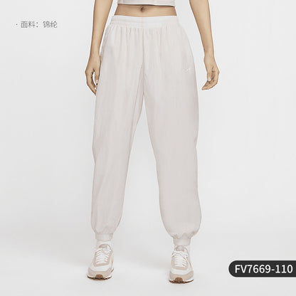 Nike/Nike Official Genuine Women's Comfortable Breathable Casual Sports Woven Cinched Pants DD5976-200