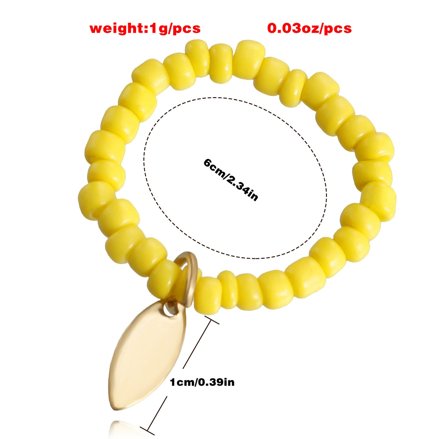 European and American cross-border jewelry, ins, beading, devil's eye ring, love moon, fun, fresh and sweet, ring hand ornament