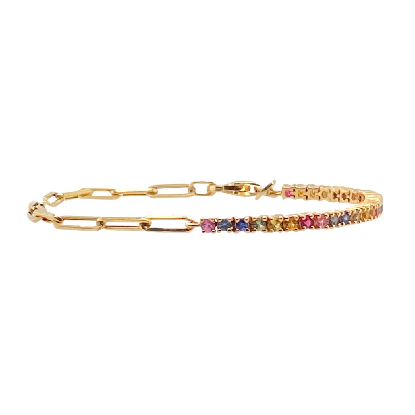 A new Korean style niche design women's exquisite hand accessory inlaid with AAA zircon stone, fashionable versatile bracelet for women