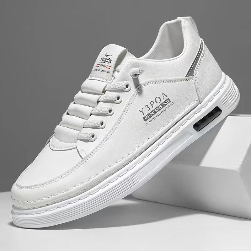 2026 Spring New White Sneakers Korean Style Trendy Youth Casual Men's Shoes, Versatile Casual Men's Sneakers