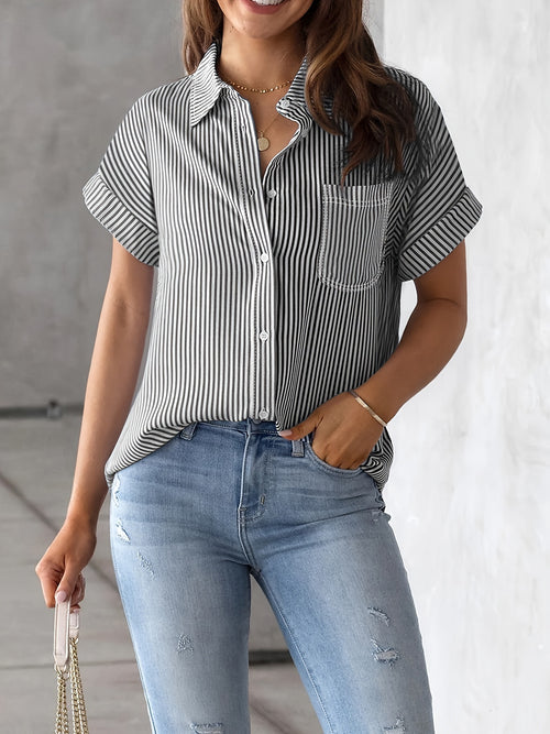 2026 Cross-border Amazon foreign trade European and American plus-size women's clothing, Wish AliExpress eBay top, loose casual short sleeve