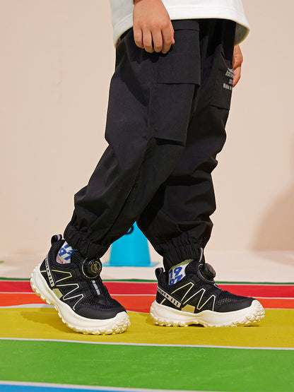 PONY kids shoes kids sneakers boys shoes girls spring summer new running shoes jogging series 242K1RN27BK