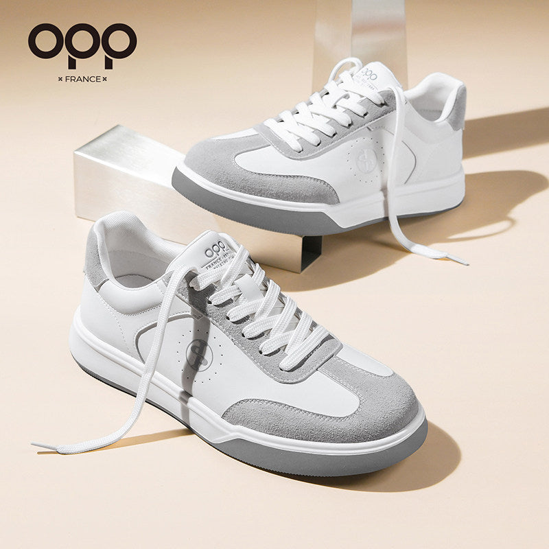 OPP men's shoes spring 2026 new lightweight low-top retro niche versatile casual sports leather training board shoes