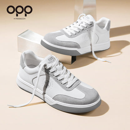 OPP men's shoes spring 2026 new lightweight low-top retro niche versatile casual sports leather training board shoes