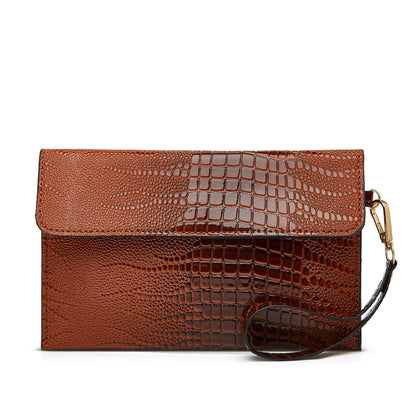 Cross-border wholesale small bag women's bag 2023 new fashion stone pattern simple women's clutch wholesale
