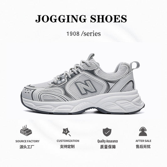 Primavera e outono New Balance Cool Run 1908 Versátil respirável verão casual tênis confortável plataforma de malha sapatos papai
