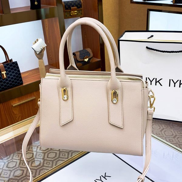 Cross-border bag women's bag 2024 new European and American trend lychee pattern high-end handbag one-shoulder crossbody bag batch - view 2 | Ciaura